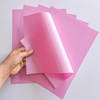 High Quality Pink Rigid PVC Roll for Furniture and Vacuum Forming 