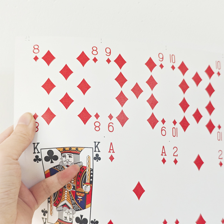 Matte White PVC Sheets for Making Playing Cards