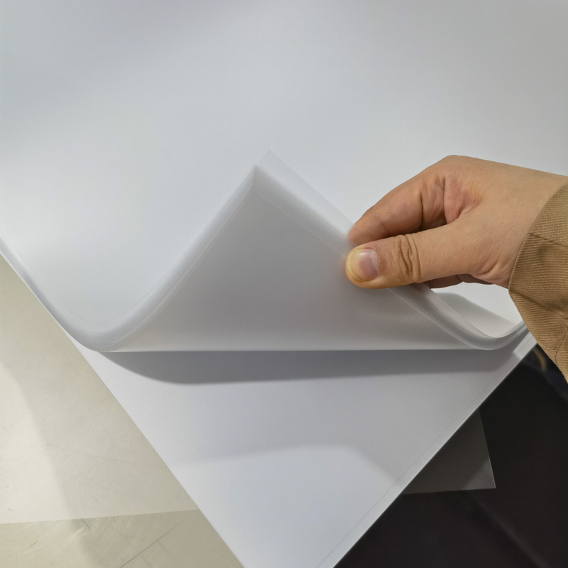 Rigid Matte White Opaque PVC Sheet for Playing Cards 