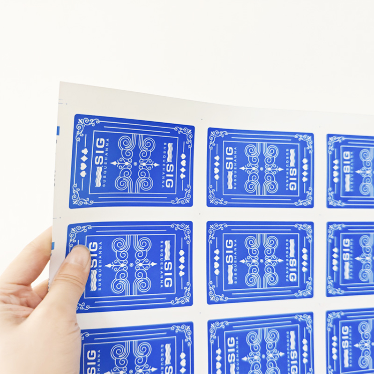 white pvc sheet for playing card