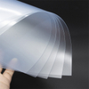 Matte Plastic Rigid Clear PVC Sheet With Protective Film