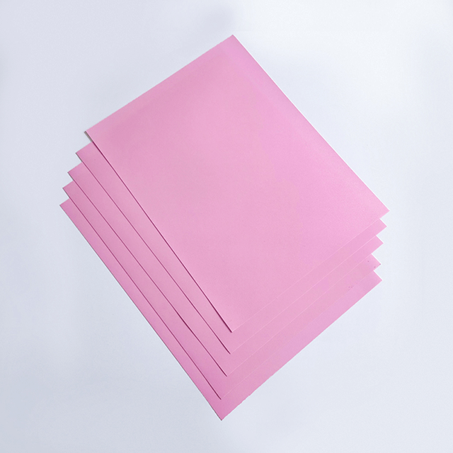 High Quality Pink Rigid PVC Roll for Furniture and Vacuum Forming 