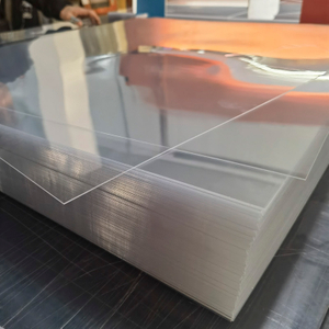 1mm 1.5mm 2mm Thick Clear Transparent Rigid PVC Sheet for Advertising