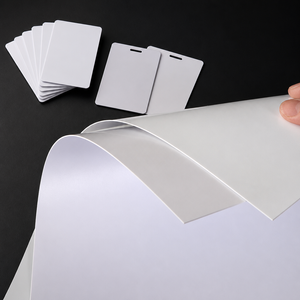 Factory Sale Printed White PVC Sheet for Making Card